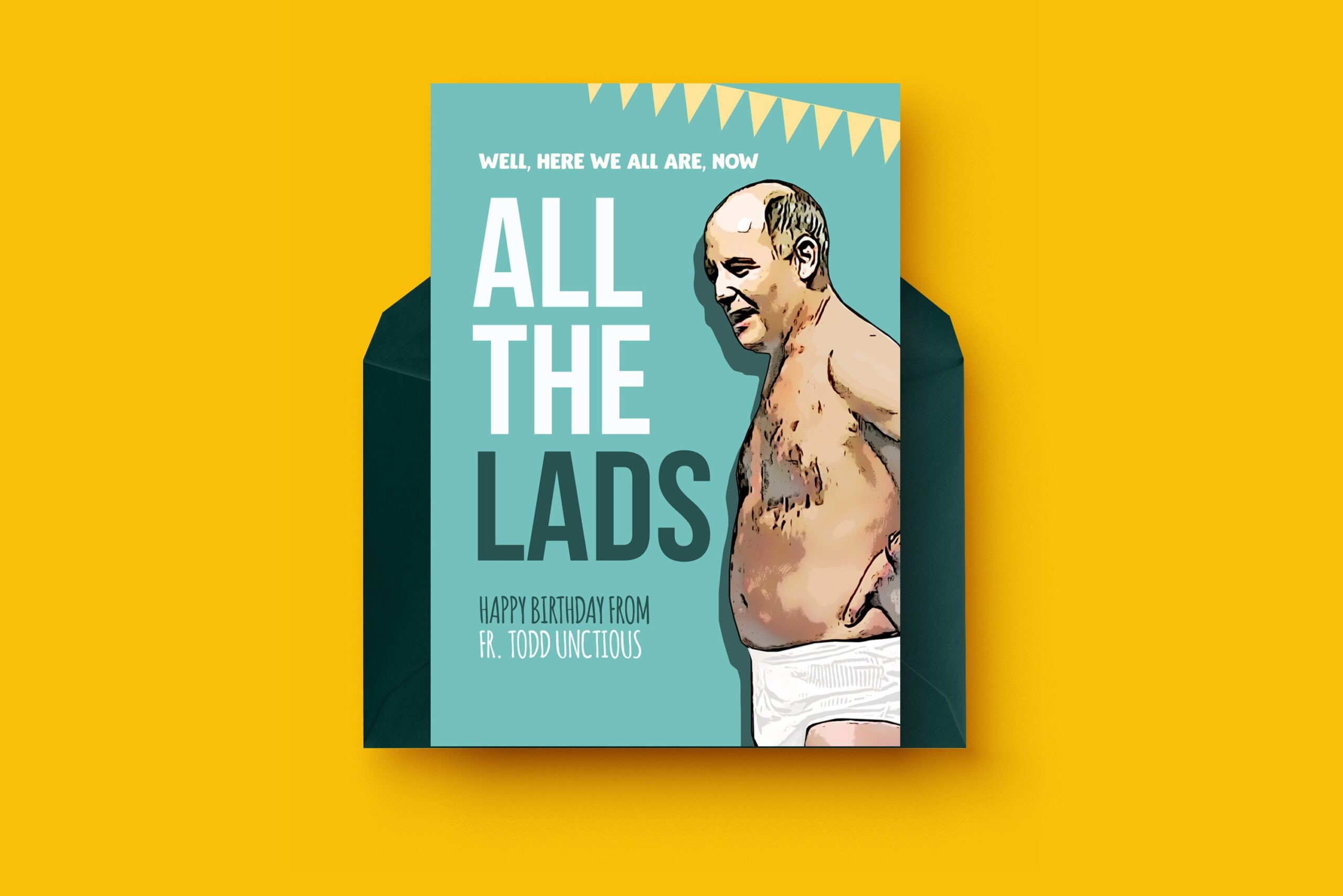 Father Ted Birthday Card | Father Ted - FerryClever