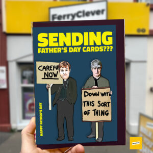 Father Ted Father's Day Card | Down with this Father's Day Card | Irish Father's Day Card | Derry Cards