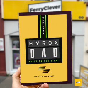 Hyrox Father's Day Card | Fitness Father's Day Card | Irish Father's Day Card | Derry Cards