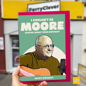 Christy Moore Birthday Card | Ordinary Man Birthday Card | Christy Moore Card