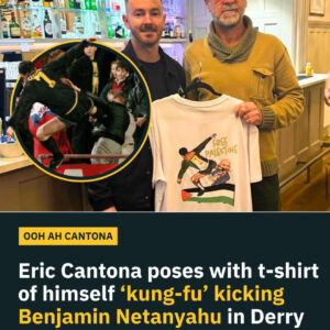 Eric Cantona Free Palestine Tee | King Eric Free Palestine | Charity T-Shirt | OVERSIZED