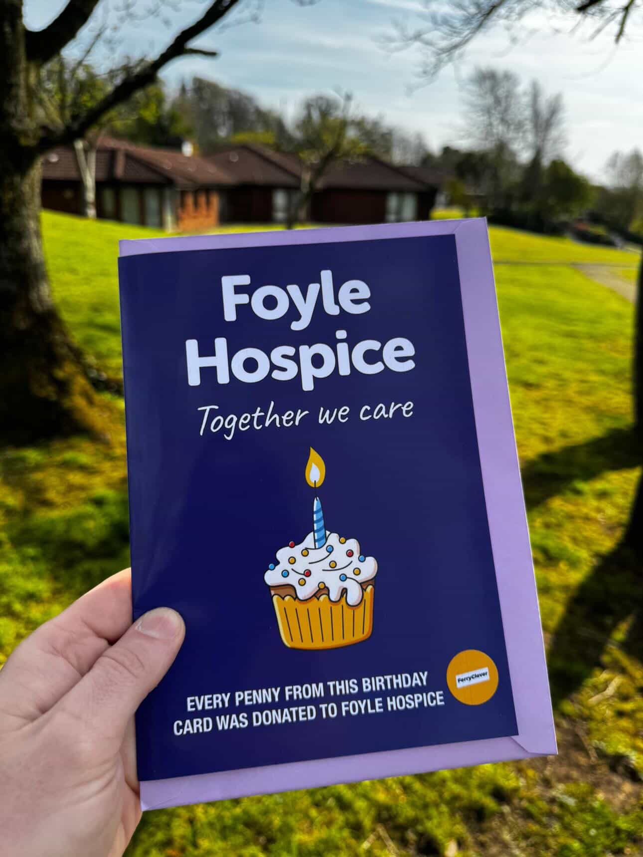 Foyle Hospice Birthday Card | Charity Birthday Card | Derry Birthday Card | Irish Birthday Card