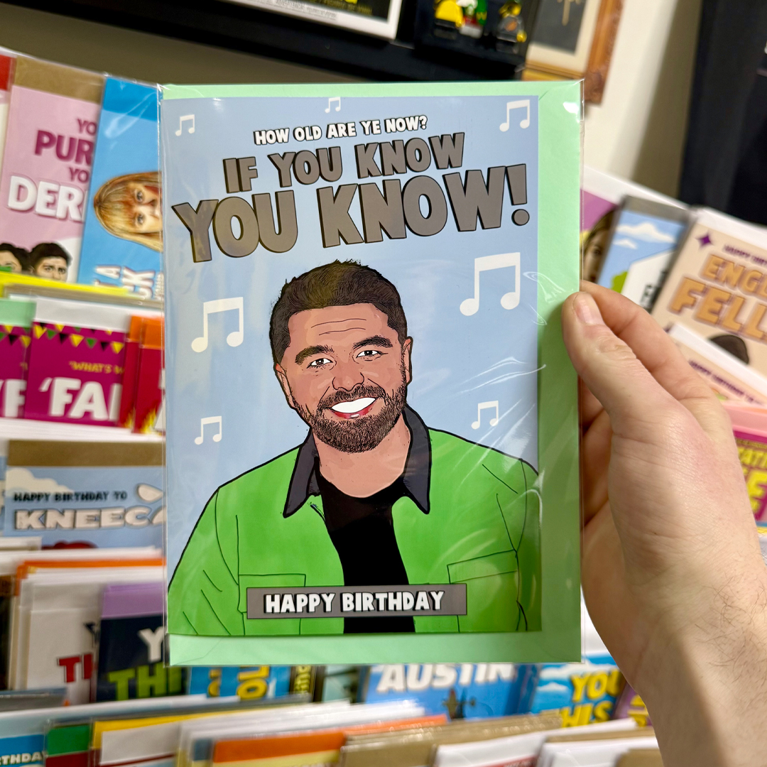 Jordan O'Keefe  Birthday card | If You know Birthday Card | Derry Birthday Card