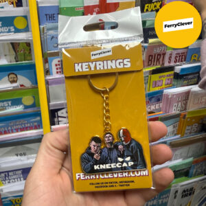 Kneecap Keyring | Hood Keyring | Derry Keyrings | Free Derry Corner keyring