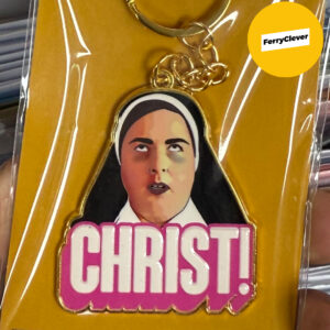 Sister Michael Keyring | Derry Girls Keyring | Derry Keyrings | Free Derry Corner keyring